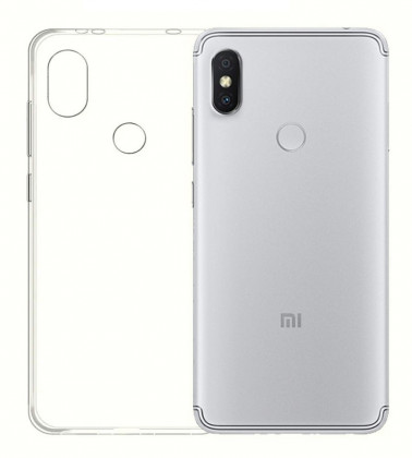 Чехол-накладка силикон 0.33мм Xiaomi Redmi S2 прозрачный