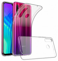 Чехол-накладка силикон 0.5мм Huawei Honor 10i прозрачный
