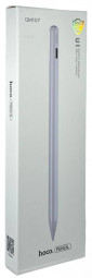 Стилус hoco GM107 Smooth series magnetic rechargeable capacitive pen for iPAD белый