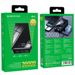 Powerbank Borofone BJ8 30000mAh 2USB черный