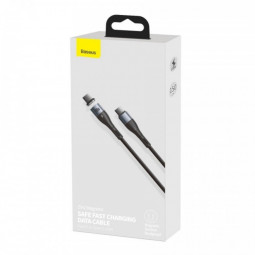 Кабель-зарядка Type-C на Type-C Baseus Zinc Magnetic 100W 1.5м (CATXC-Q01) черный