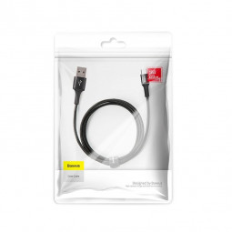 Usb Кабель-зарядка Micro Baseus Halo 25cм (CAMGH-D01) чёрный