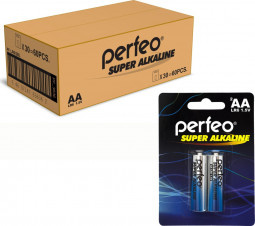 Батарейка алкалиновая Perfeo LR6/2BL PF_3636