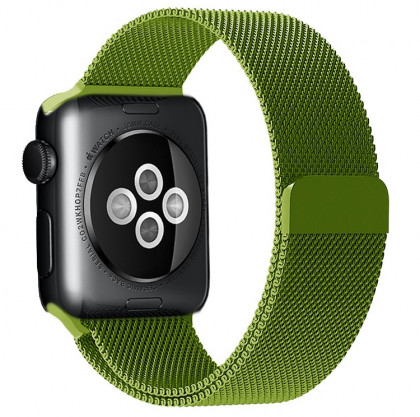 Сменный браслет для Apple Watch 42-44mm Milano №11 болотный