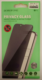 Защитное стекло для i-Phone 13/13 Pro 6.1" Borofone BF5 Анти-шпион