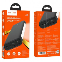 Powerbank Hoco J60 30000mAh 4USB+Lightning+Micro+Type-C черный