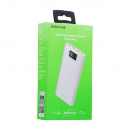 Powerbank Borofone BT2D 30000mAh 3USB белый
