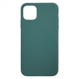 Накладка для Samsung Galaxy A02S Silicone cover без логотипа зеленая