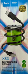 Usb Кабель-зарядка Micro Hoco X83 1м черный