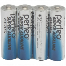 Батарейка алкалиновая Perfeo AA/LR6/4SH PF_3639