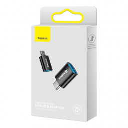 OTG Type-C на USB3.1 Baseus Ingenuity Series (ZJJQ000001) черный