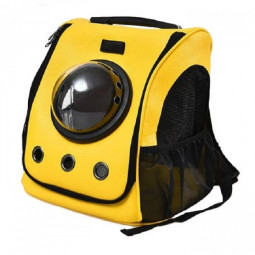 Сумка-переноска для животных Xiaomi Little Beast Star Pet School Bag Breathable Space желтая