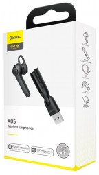 Bluetooth-гарнитура Baseus Encok A05 (NGA05-01) черная
