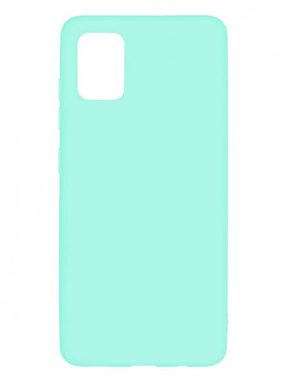Накладка для Samsung Galaxy A02S/M02S Silicone cover бирюзовая