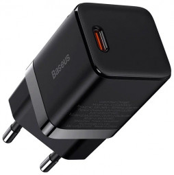 Сетевое зар. устр. Baseus GaN3 Fast Charger 1USB-C 30W (CCGN010101) черное