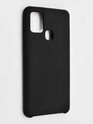 Накладка для Samsung Galaxy A21S Silicone cover черная