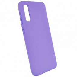 Накладка для Samsung Galaxy A02 Silicone cover лаванда
