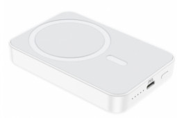 Powerbank с беспроводной зарядкой MagSafe Hoco J109 5000mAh 1USB-C 20W белый