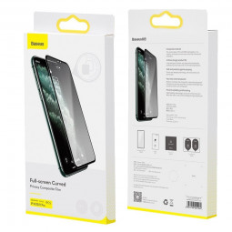 Защитное стекло Baseus для i-Phone X/XS/11pro 3D (SGAPIPH58S-HC01) Анти-шпион