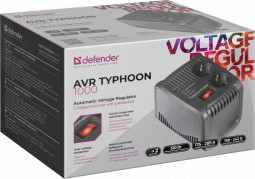 Стабилизатор напряжения Defender AVR Typhoon 1000 320Вт черный