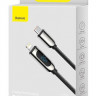 Usb Кабель-зарядка TYPE-C на Lightning Baseus Display 2A 2м (CATLSK-A01) черный