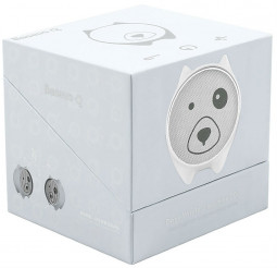 Bluetooth колонка Baseus Dogz E06 IP55 V5.0 (NGE06-02) белая