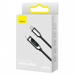 Usb Кабель-зарядка TYPE-C на Lightning Baseus Display 2A 1м (CATLSK-01) черный