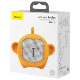 Bluetooth колонка Baseus Monkey E06 IP55 V5.0 (NGE06-B0Y) золотая