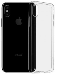 Накладка для i-Phone X Hoco Light силикон прозрачный