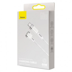 Usb Кабель-зарядка Type-C - T-shaped Baseus Zinc Magnetic Series iP Laptop 60W 2м (CATXC-V02) белый