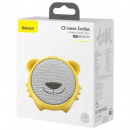 Bluetooth колонка Baseus Tiger E06 IP55 V5.0 (NGE06-A0Y) жёлтая